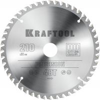 KRAFTOOL Precision, 210 х 30 мм, 48Т, пильный диск по дереву (36952-210-30)