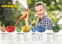 GRINDA STANDARD, 3/4″, 50 м, 15 атм, трёхслойный, армированный, поливочный шланг (429000-3/4-50)