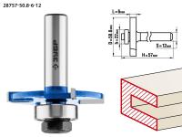 ЗУБР 50.8 x 6 мм, хвостовик 12 мм, фреза горизонтально-пазовая, Профессионал (28757-50.8-6-12)