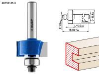 ЗУБР 25.4 x 13 мм, хвостовик 8 мм, фреза фальцевая, Профессионал (28758-25.4)