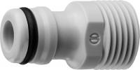 RACO ORIGINAL, 1/2″, с внешней резьбой, из ABS пластика, штуцерный адаптер (4250-55217C)