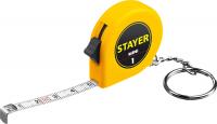 STAYER Mini, 1 м х 6 мм, рулетка-брелок (34140-1)