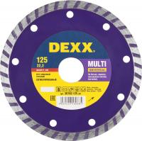 DEXX Multi Universal, 125 мм, (22.2 мм, 7 х 2.0 мм), сегментированный алмазный диск (36702-125)