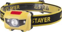 STAYER MAXLight, 1 Вт, 3 AAA, налобный фонарь (56568)