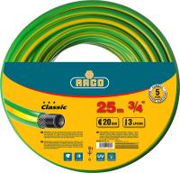 RACO CLASSIC, 3/4″, 25 м, 20 атм, трёхслойный, армированный, поливочный шланг (40306-3/4-25)