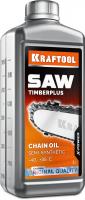 KRAFTOOL TimberPlus, 1 л, цепное полусинтетическое масло для бензо и электропил (41520-1)