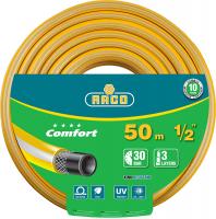 RACO COMFORT, 1/2″, 50 м, 30 атм, трёхслойный, армированный, поливочный шланг (40303-1/2-50)