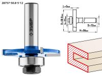 ЗУБР 50.8 x 5 мм, хвостовик 12 мм, фреза горизонтально-пазовая, Профессионал (28757-50.8-5-12)