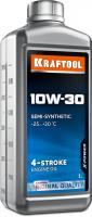 KRAFTOOL 10W-30, 1 л, полусинтетическое масло для 4-тактных двигателей (41510-1)