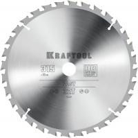 KRAFTOOL Fast, 315 х 30 мм, 32Т, пильный диск по дереву (36950-315-30)