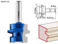 ЗУБР 31.8 x 26 мм, хвостовик 12 мм, фреза комбинированная универсальная, Профессионал (28729-31.8)