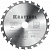 KRAFTOOL Fast, 190 х 20 мм, 24Т, пильный диск по дереву (36950-190-20)