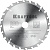 KRAFTOOL Fast, 250 х 32 мм, 24Т, пильный диск по дереву (36950-250-32)