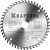 KRAFTOOL Precision, 216 х 30 мм, 48Т, пильный диск по дереву (36952-216-30)