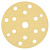 Schtaer 255Abrasive paper, Ø150 мм, Р500, 15 отверстий (набор 10 шт.)