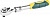 KRAFTOOL 3/8″, 72 зубца, телескопическая трещотка для торцовых головок, Pro (27798-3/8)