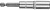 KRAFTOOL Nut Driver, 8 мм, бита с торцовой головкой (26396-08)