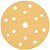 Schtaer 255Abrasive paper, Ø150 мм, Р280, 15 отверстий (набор 10 шт.)