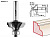 ЗУБР 31.7 x 13 мм, радиус 4 мм, фреза кромочная калевочная №3, Профессионал (28786-31.7)